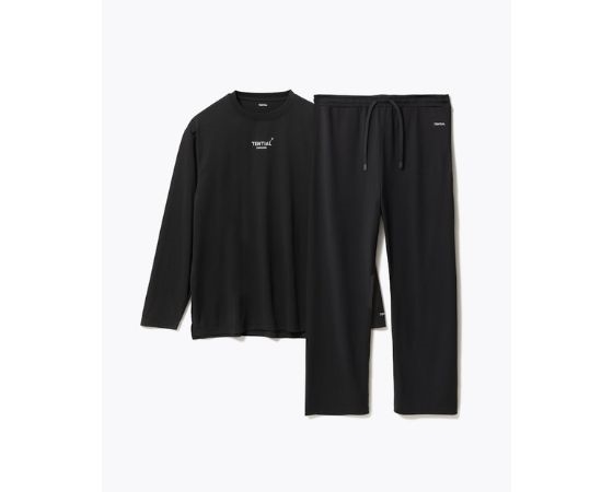 【TENTIAL】BAKUNE Dry Men's Long 上下セット  ブラック M