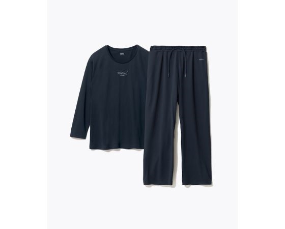 【TENTIAL】BAKUNE Dry Women's  Long 上下セット  ネイビー S