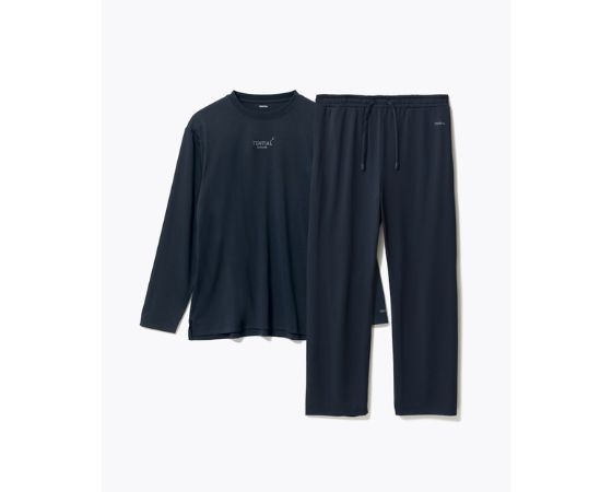 【TENTIAL】BAKUNE Dry Men's Long 上下セット  ネイビー S