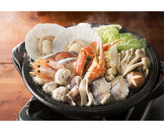 本ずわいがにの海鮮鍋（850）