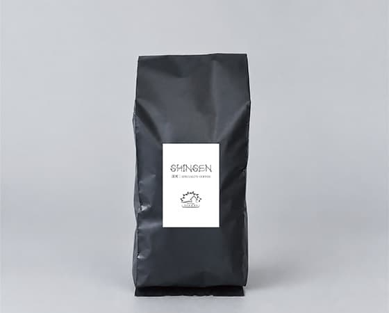 自家焙煎珈琲／深煎（SHINSENブレンド）粉300g　コーヒー