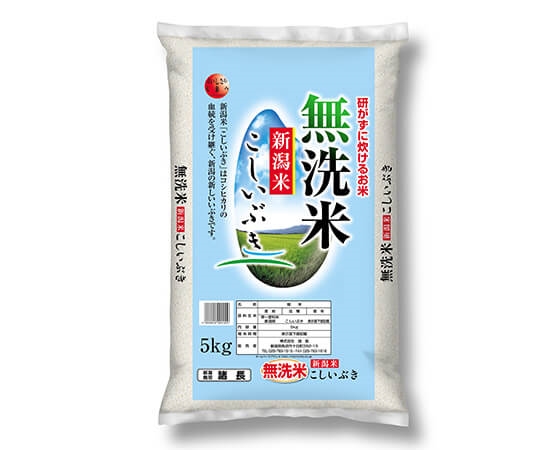 【新米】無洗米　新潟産こしいぶき　5kg　令和6年産