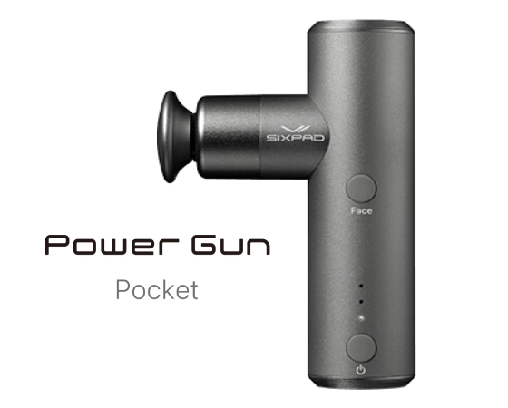 SIXPAD Power Gun Pocket　シックスパッド パワーガン ポケット　ブラック：SE-BP-03A