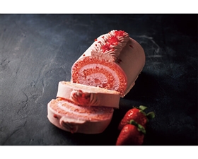 【クリスマスケーキ】西麻布アルポルト片岡護監修 いちごとマスカルポーネのクリームのロールケーキ 約11cm　※お届け日：12月19日～24日