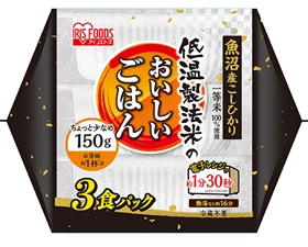 低温製法米のおいしいごはん  新潟県魚沼産 こしひかり 150g×24P