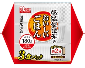 低温製法米のおいしいごはん   国産米100% 180g×24P