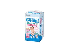 あんしん　Ｇｅｎｋｉ！ふわもちタッチ　Ｍ　50枚×6個　【おむつ】