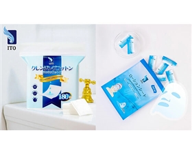 ITOクレンジングコットン6個、ローションシート2個セット