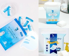 ITOフェイスケアお試しセット（ローションシート2個、クレンジングコットン4個、スーパー弾力コットン2個）