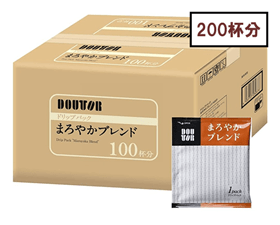 【200杯分】ドトールコーヒー ドリップパック まろやかブレンド 1箱（100袋入）×2箱