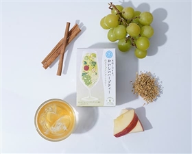 水出しできる。おいしいハーブティー　　　白ぶどうとエルダーフラワー6ヶ入