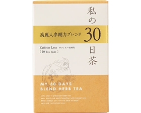 生活の木　私の30日茶　高麗人参剛力ブレンド　30ヶ入