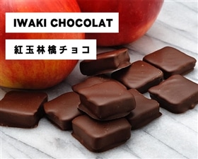 【いわきチョコレート】紅玉林檎チョコ
