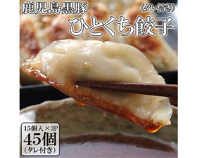 鹿児島黒豚ひとくち餃子４５個